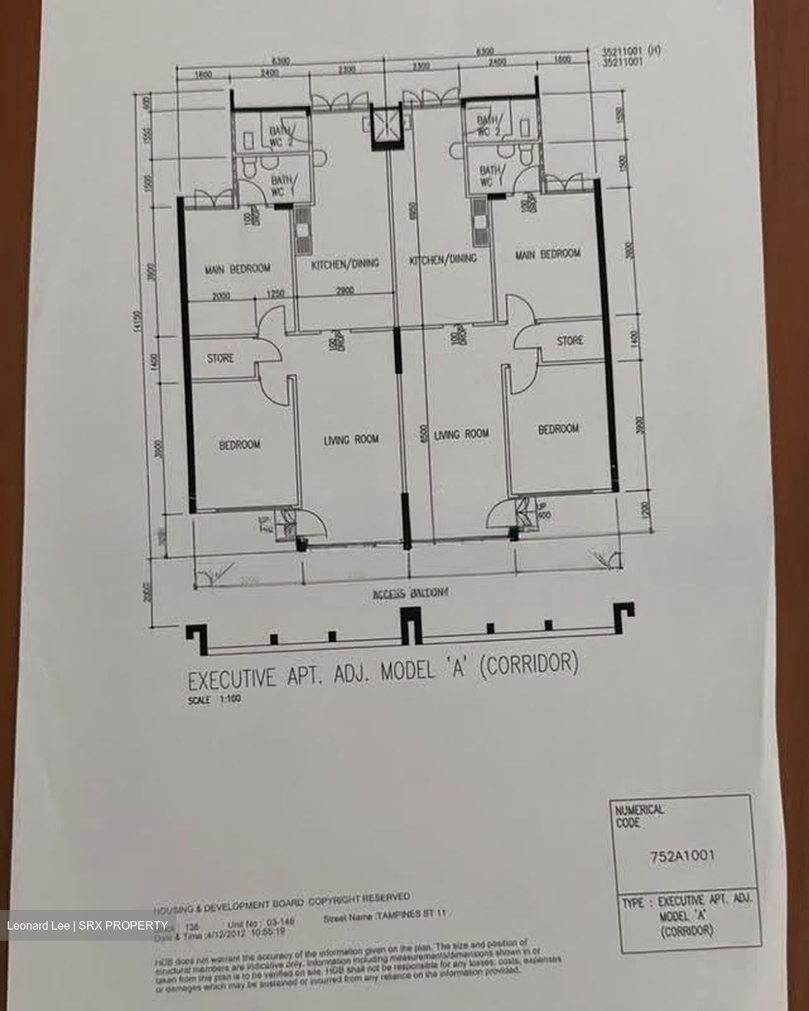 Blk 138 Tampines Street 11 (Tampines), HDB Executive #628725661